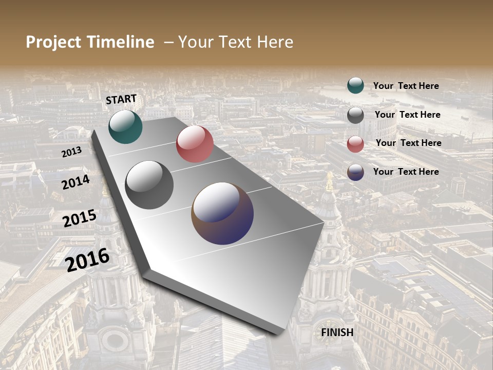 Structure Place River PowerPoint Template