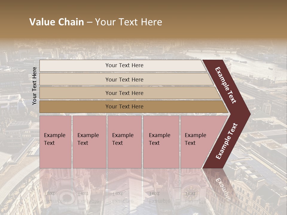 Structure Place River PowerPoint Template