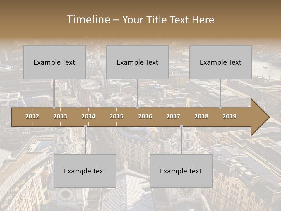 Structure Place River PowerPoint Template