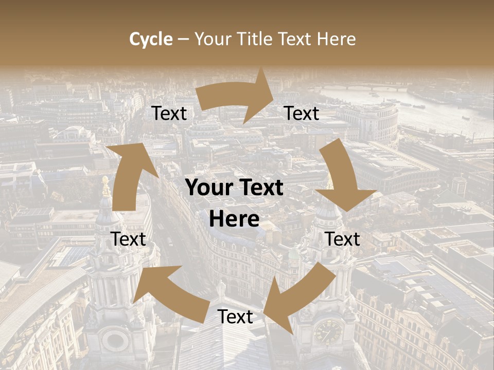 Structure Place River PowerPoint Template