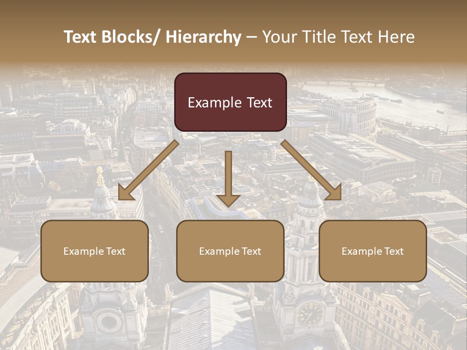Structure Place River PowerPoint Template