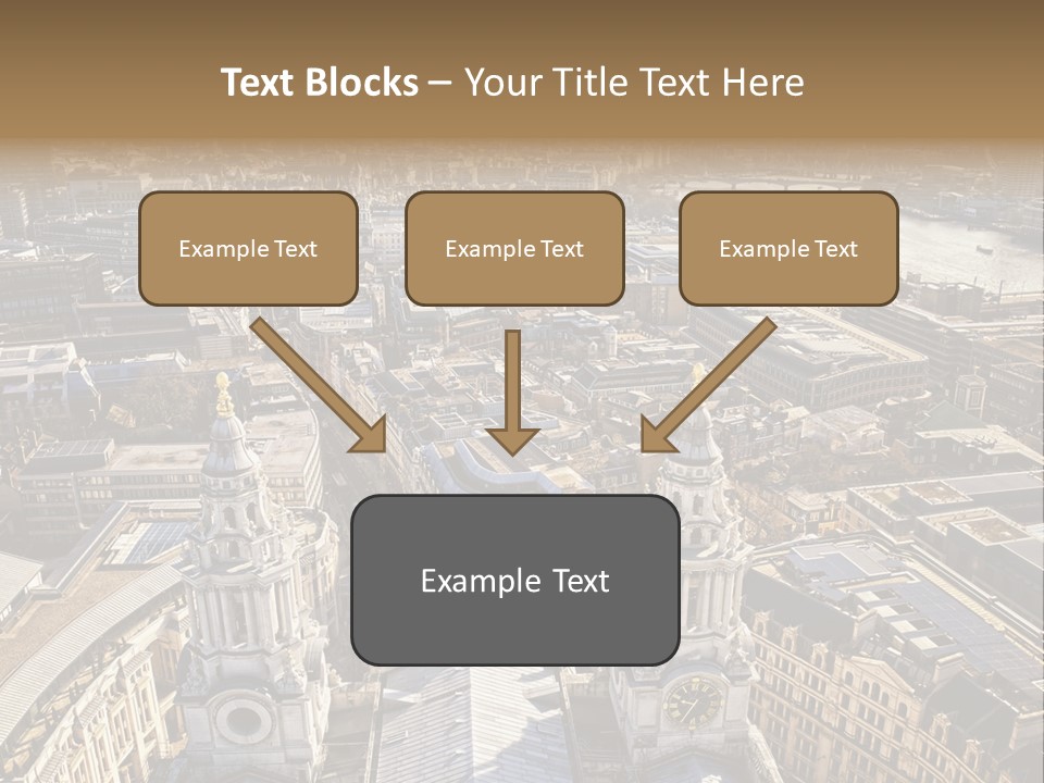 Structure Place River PowerPoint Template