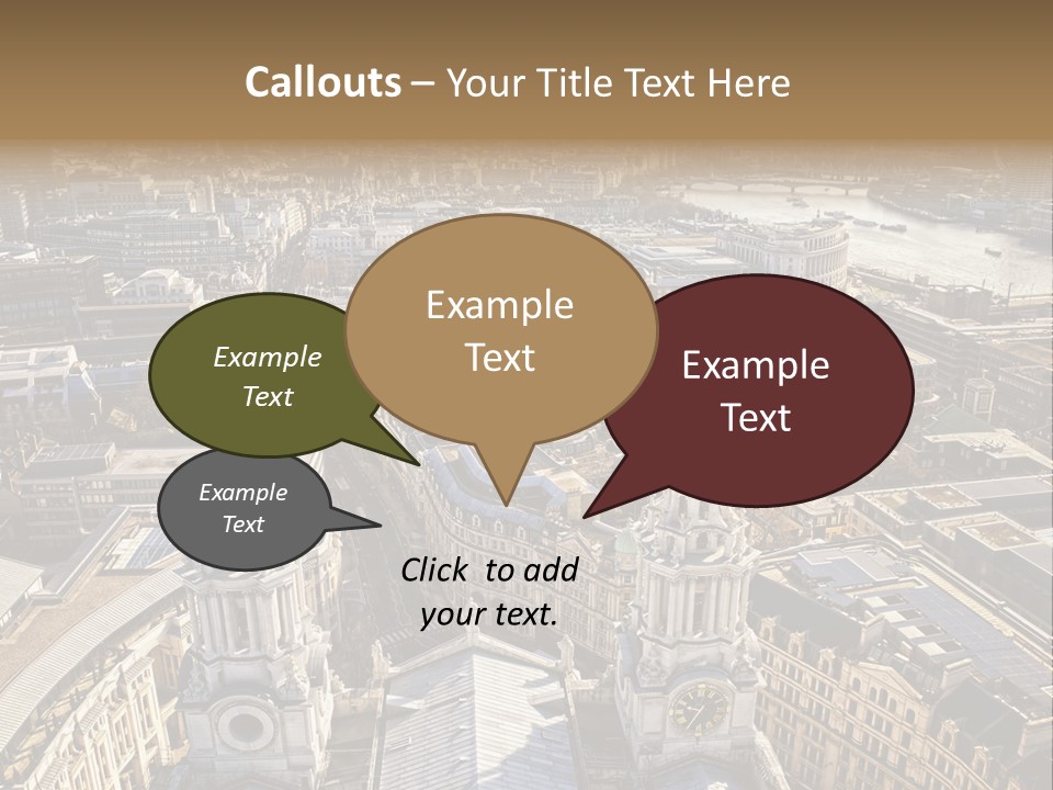 Structure Place River PowerPoint Template