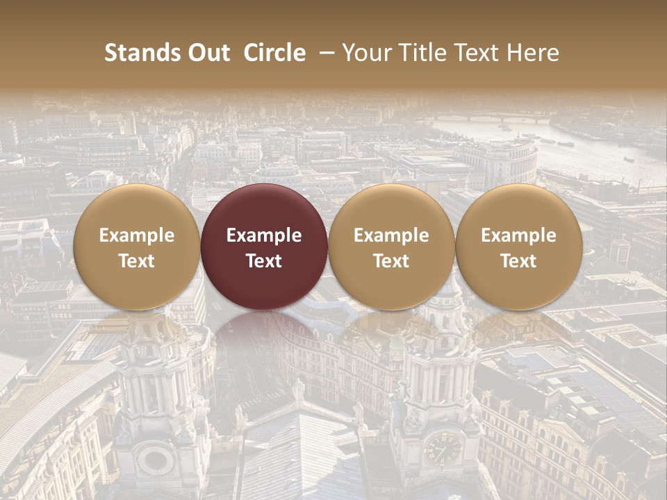 Structure Place River PowerPoint Template