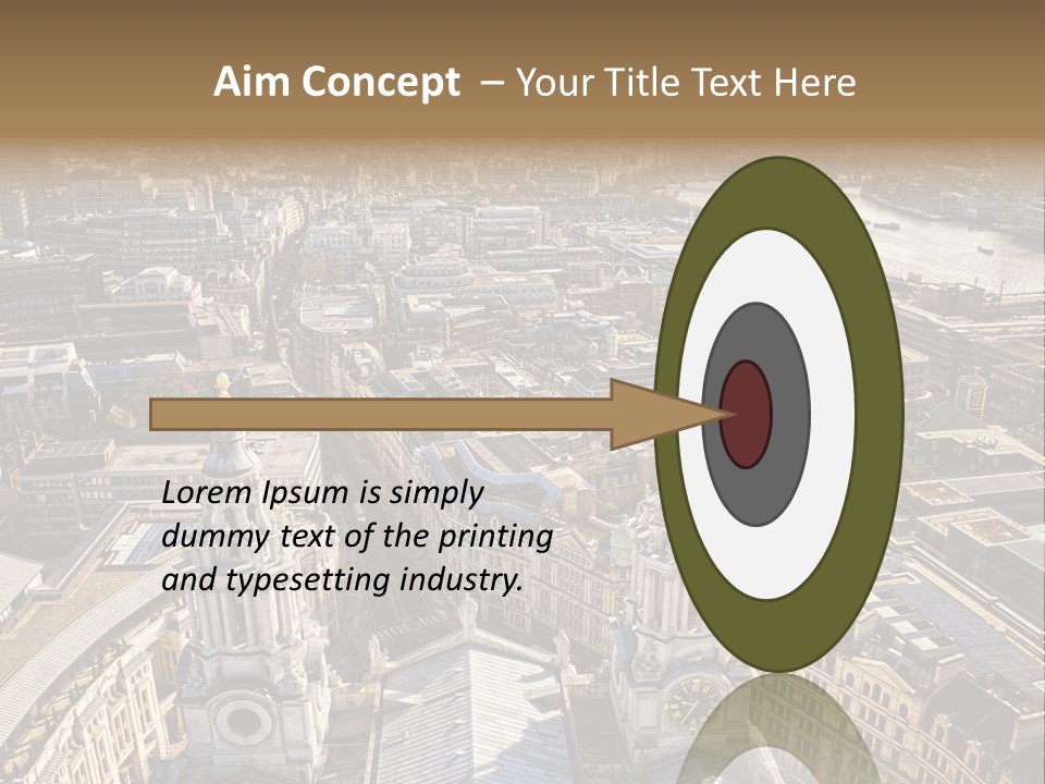 Structure Place River PowerPoint Template