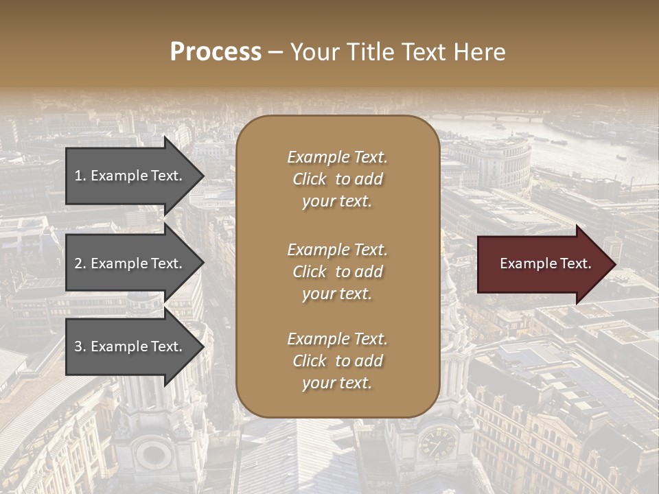 Structure Place River PowerPoint Template