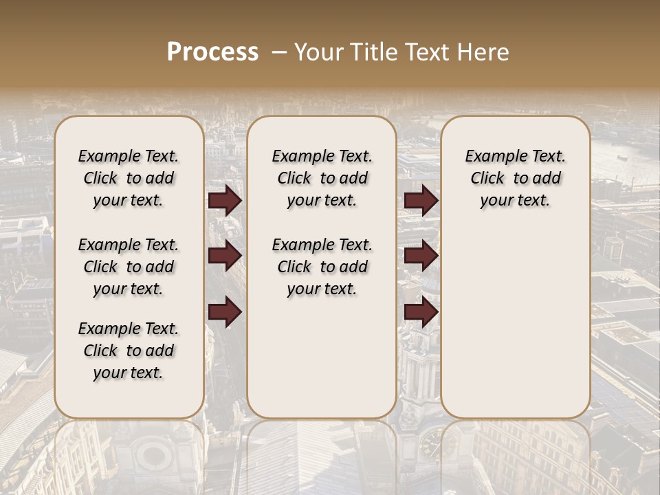 Structure Place River PowerPoint Template