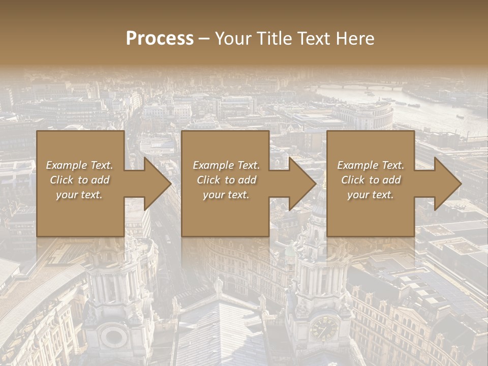 Structure Place River PowerPoint Template