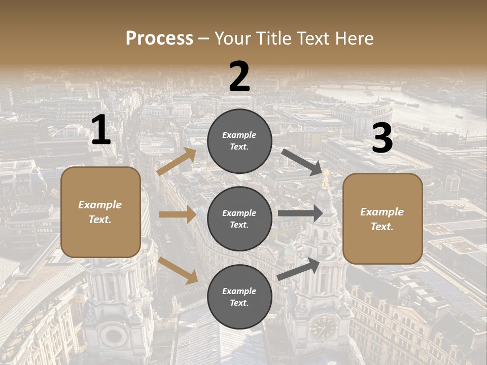 Structure Place River PowerPoint Template