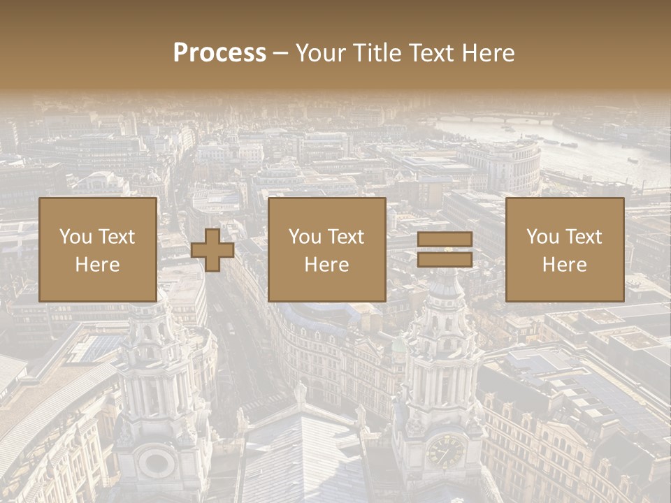 Structure Place River PowerPoint Template