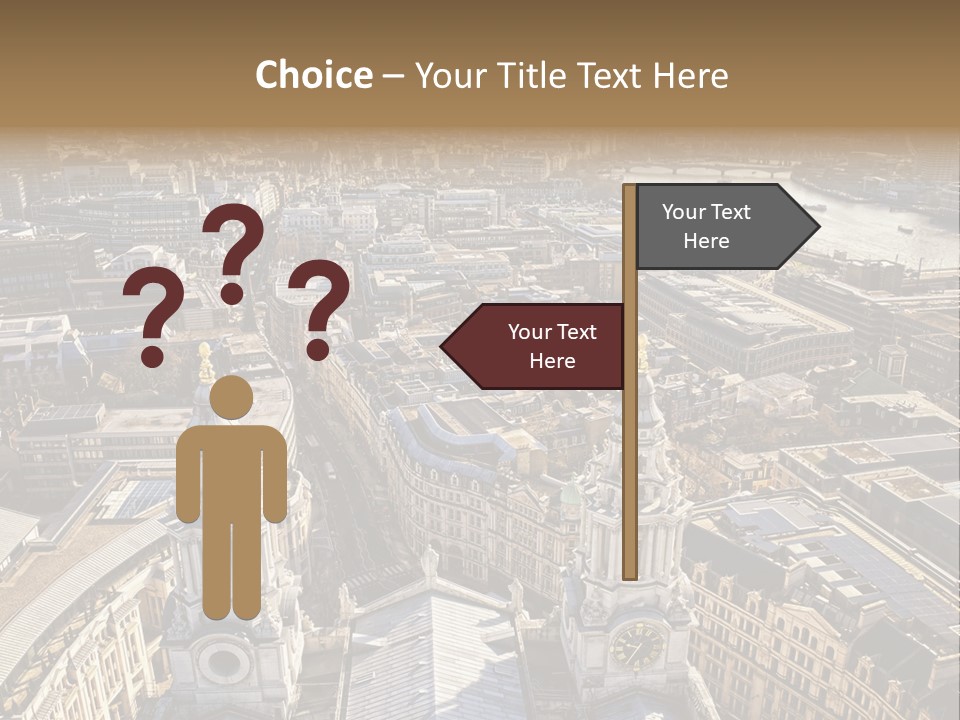 Structure Place River PowerPoint Template