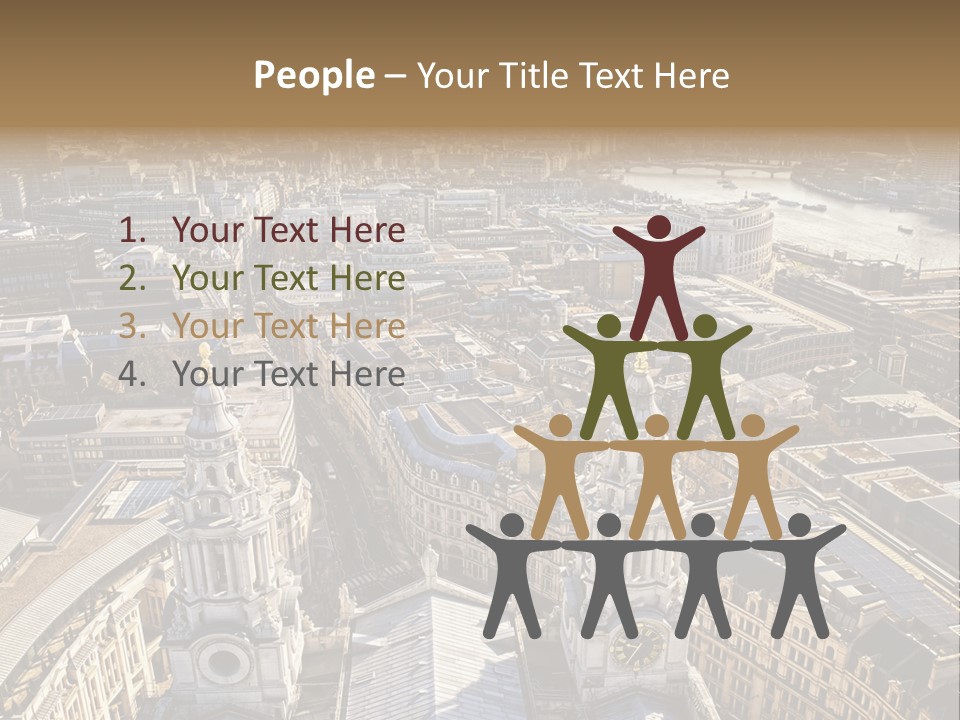 Structure Place River PowerPoint Template