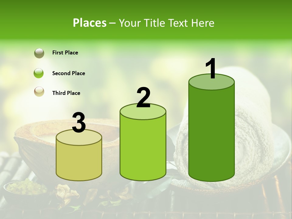 Massage Sunny Burning PowerPoint Template