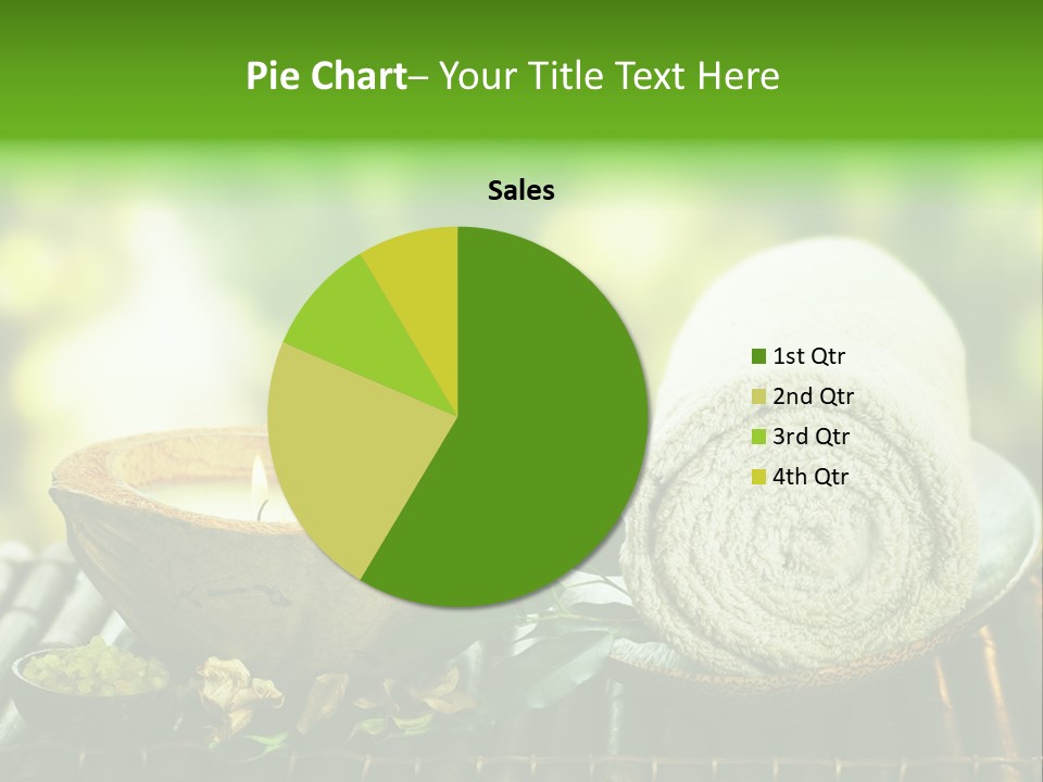 Massage Sunny Burning PowerPoint Template