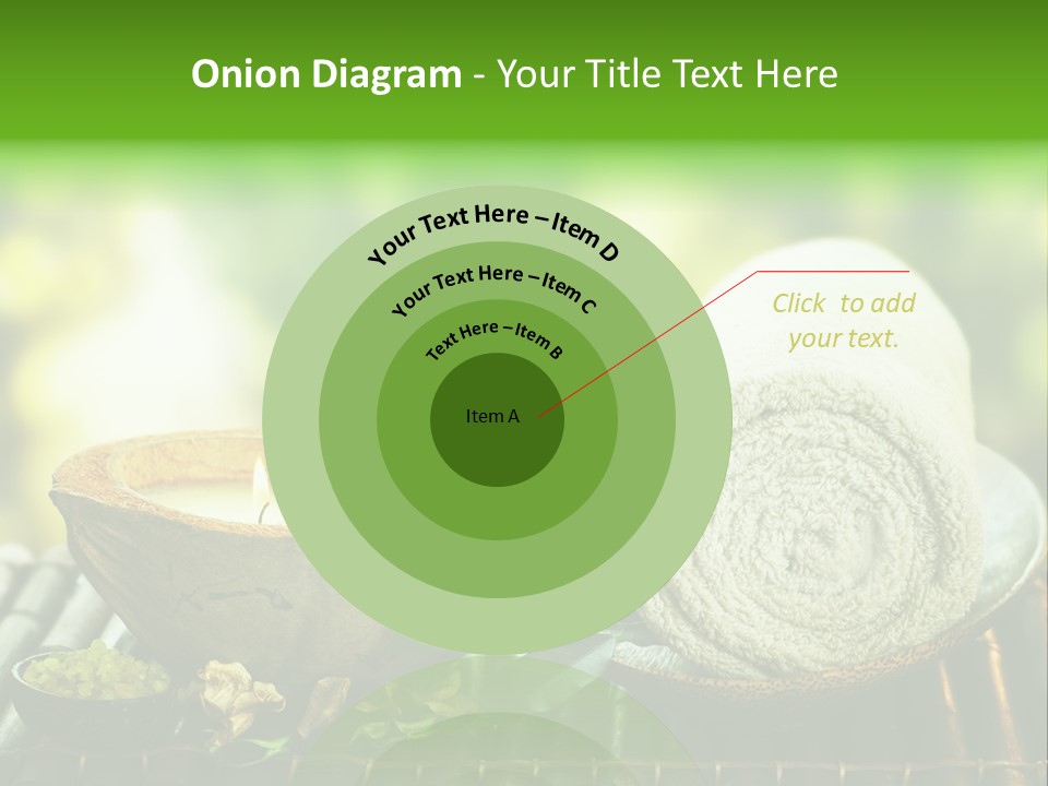 Massage Sunny Burning PowerPoint Template