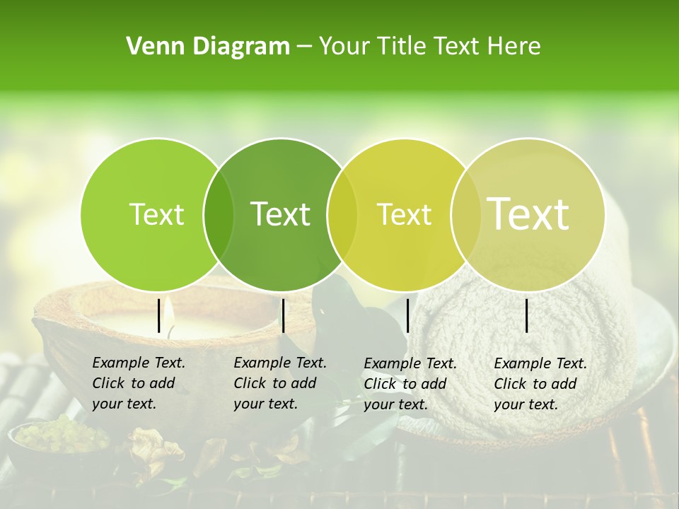 Massage Sunny Burning PowerPoint Template