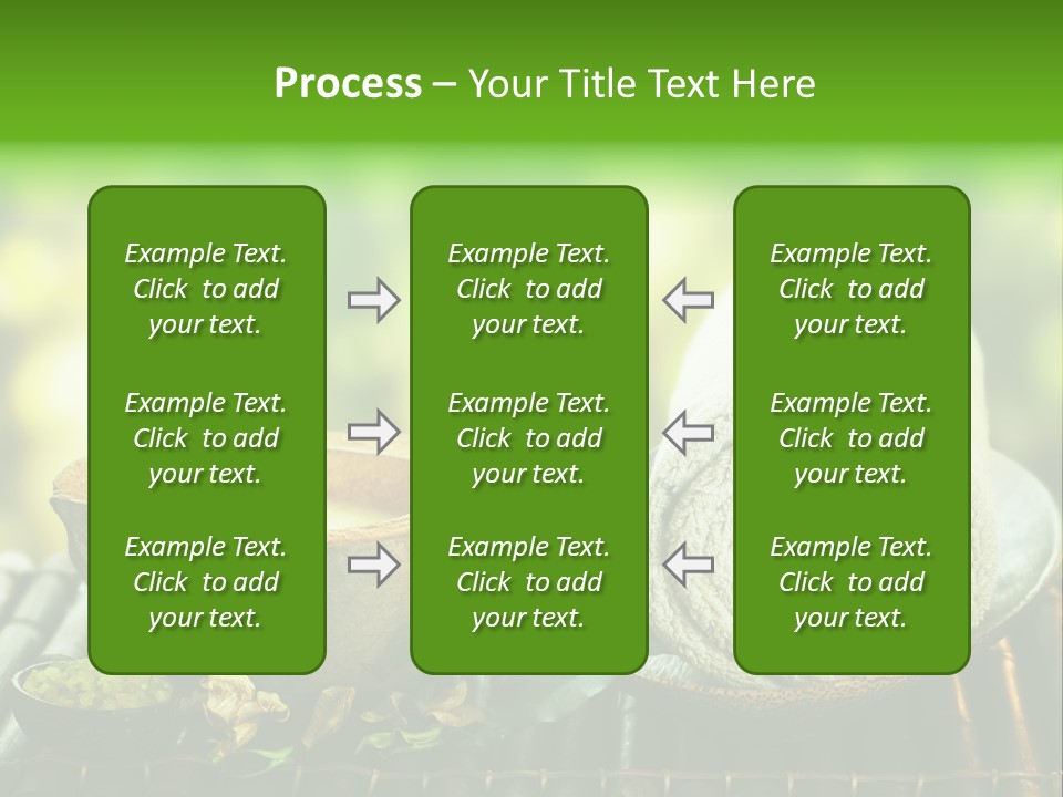Massage Sunny Burning PowerPoint Template
