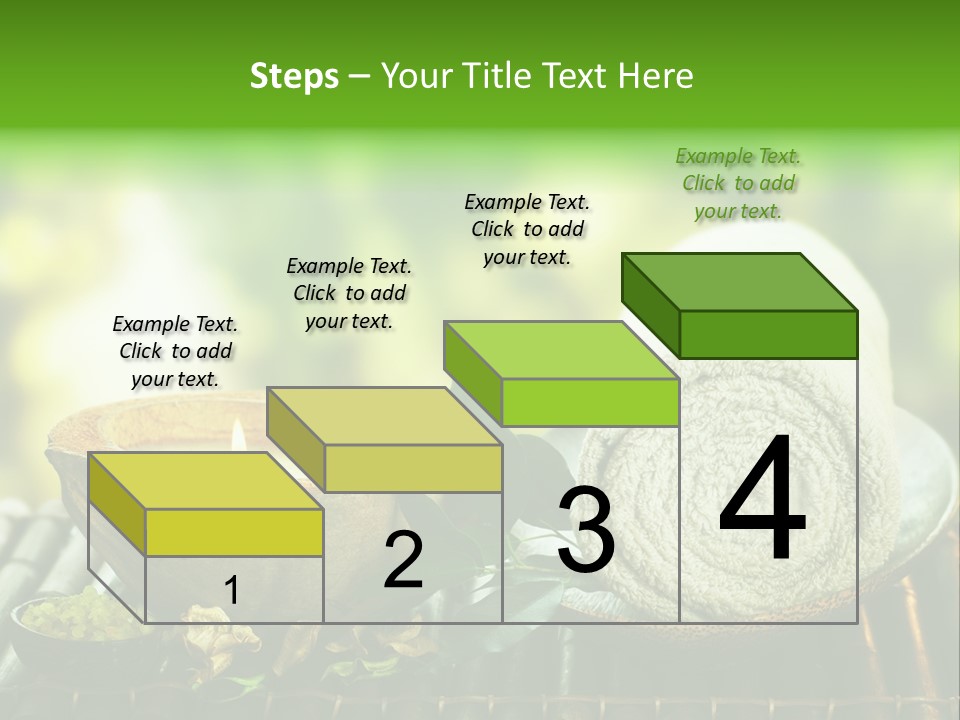 Massage Sunny Burning PowerPoint Template