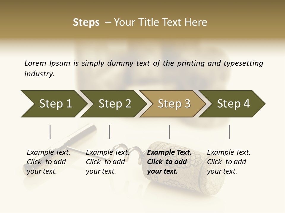 Alcohol Beverage Drink PowerPoint Template