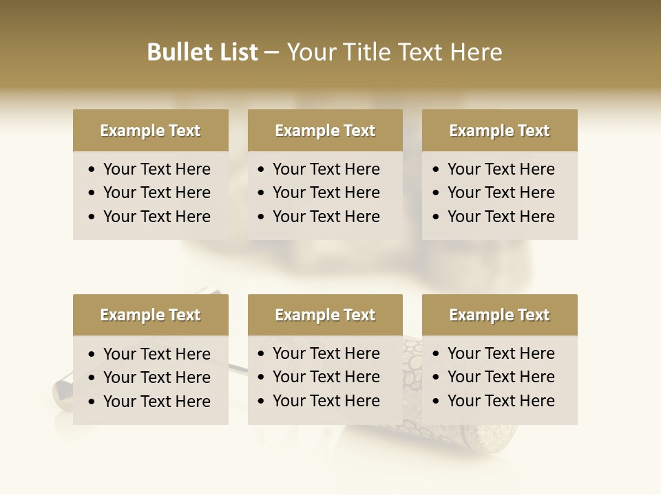 Alcohol Beverage Drink PowerPoint Template