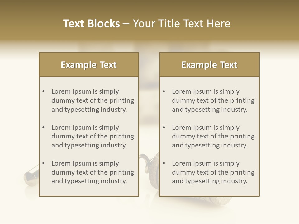 Alcohol Beverage Drink PowerPoint Template