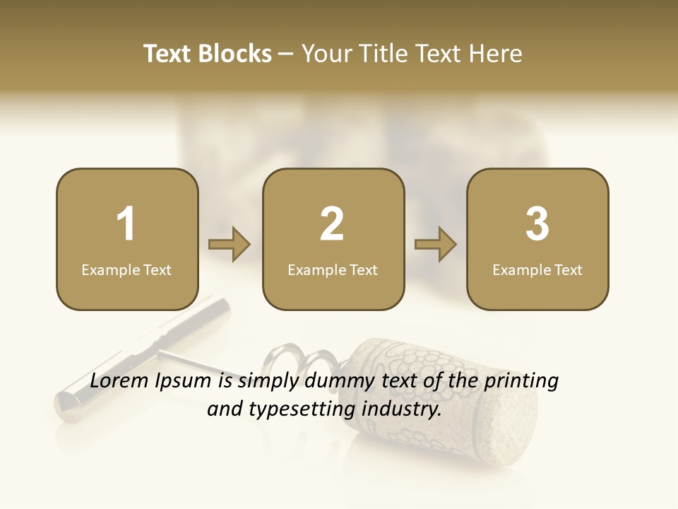 Alcohol Beverage Drink PowerPoint Template