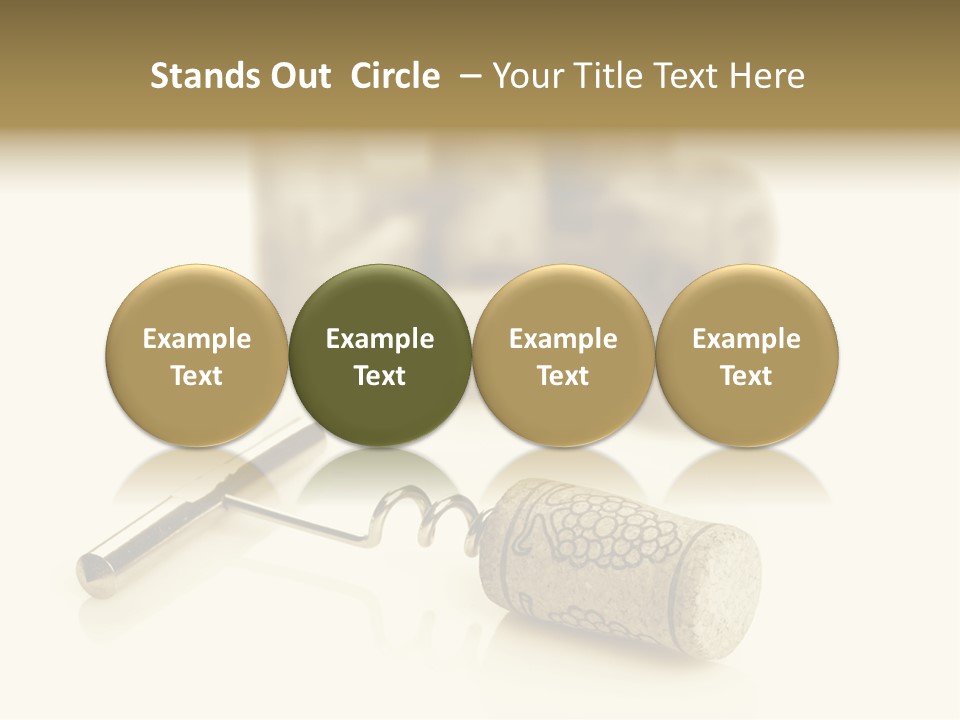 Alcohol Beverage Drink PowerPoint Template