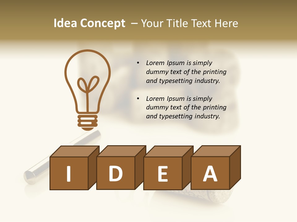 Alcohol Beverage Drink PowerPoint Template