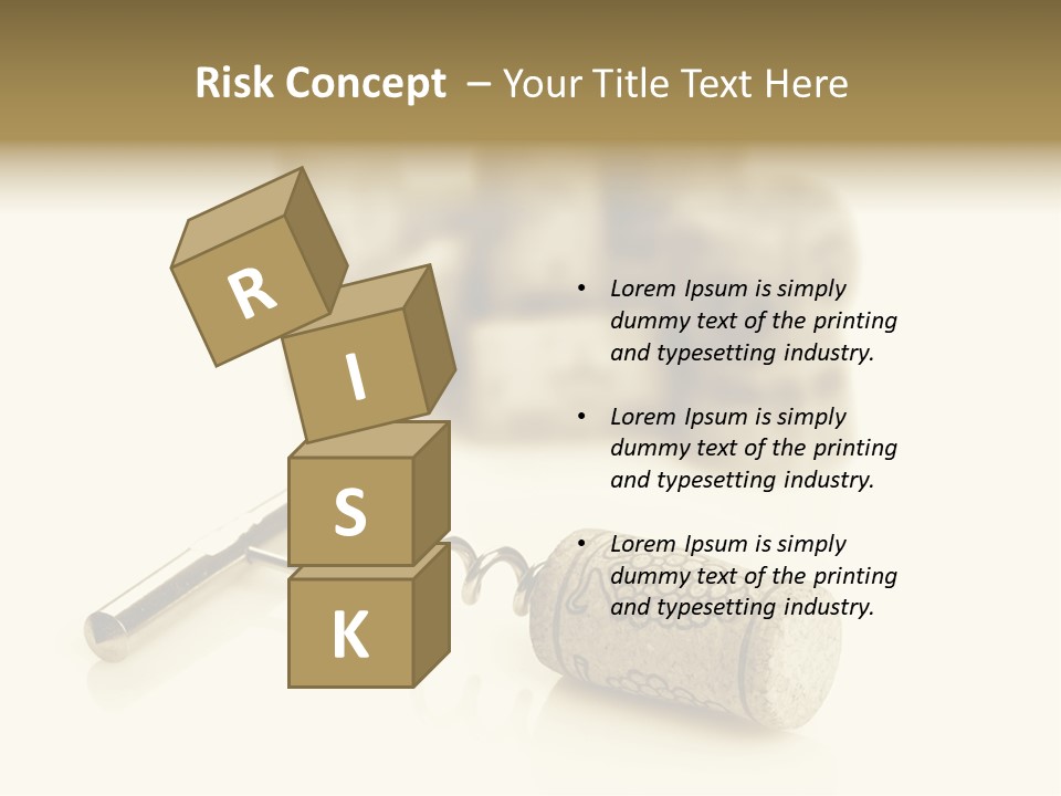 Alcohol Beverage Drink PowerPoint Template