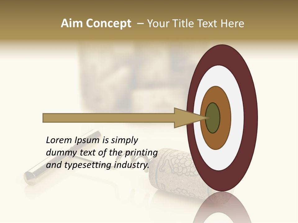 Alcohol Beverage Drink PowerPoint Template