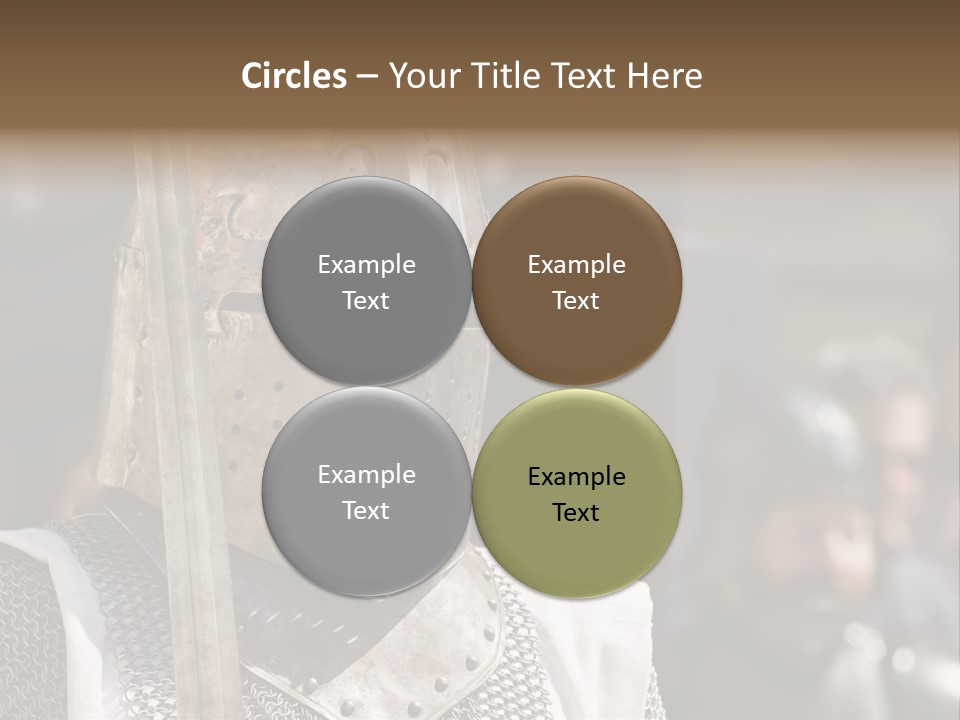 Battle Malta Armor PowerPoint Template