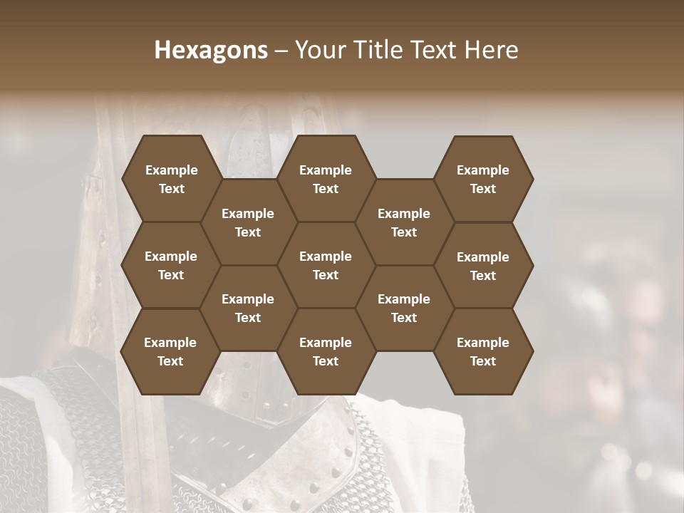 Battle Malta Armor PowerPoint Template