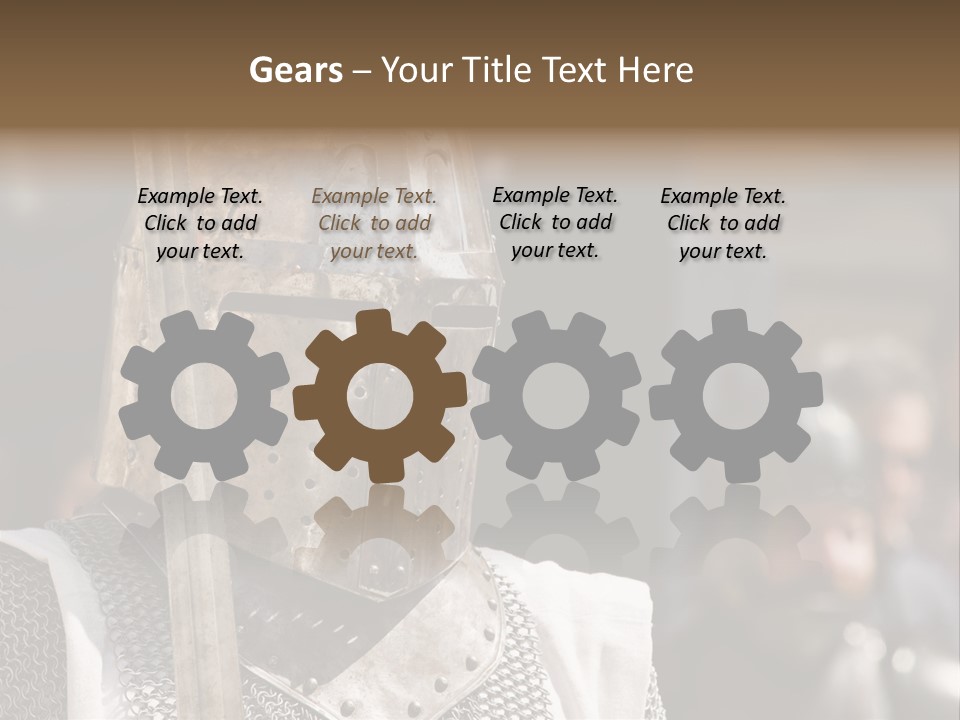 Battle Malta Armor PowerPoint Template