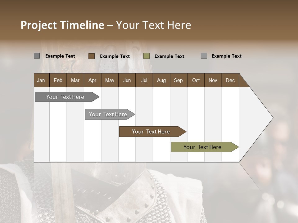 Battle Malta Armor PowerPoint Template