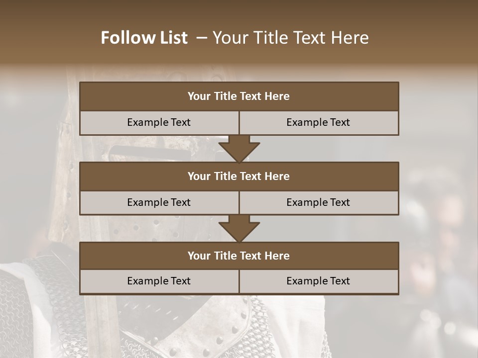 Battle Malta Armor PowerPoint Template