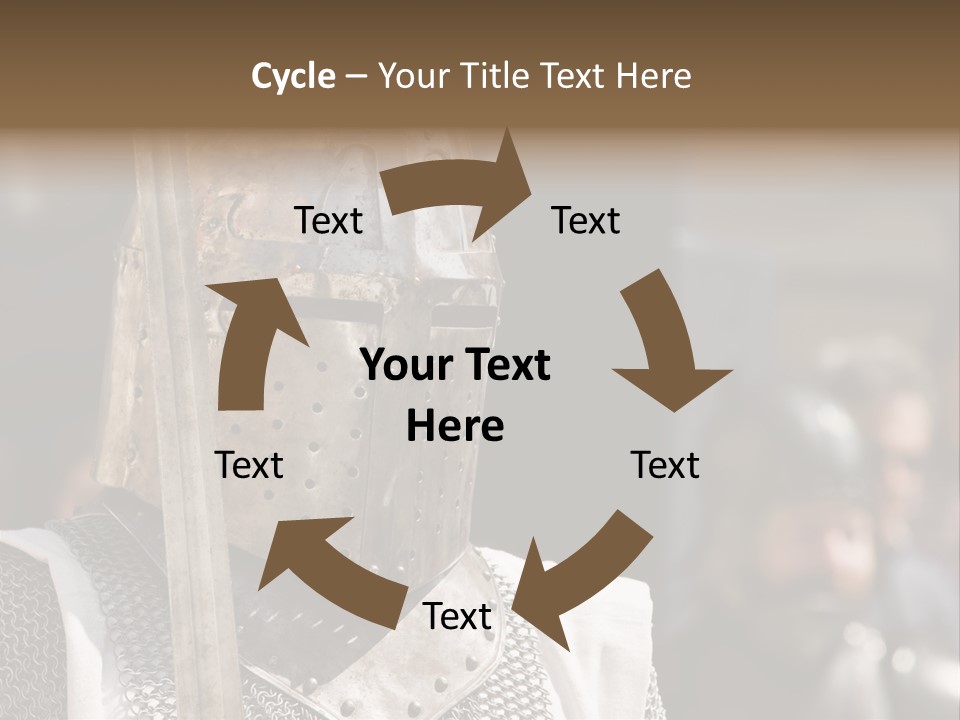 Battle Malta Armor PowerPoint Template