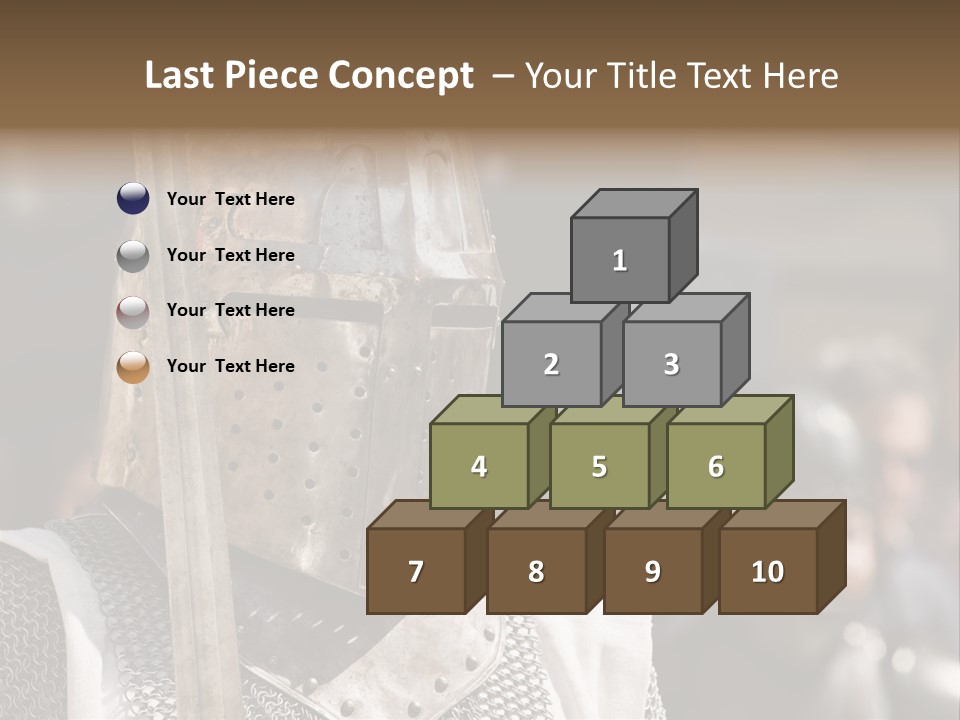 Battle Malta Armor PowerPoint Template