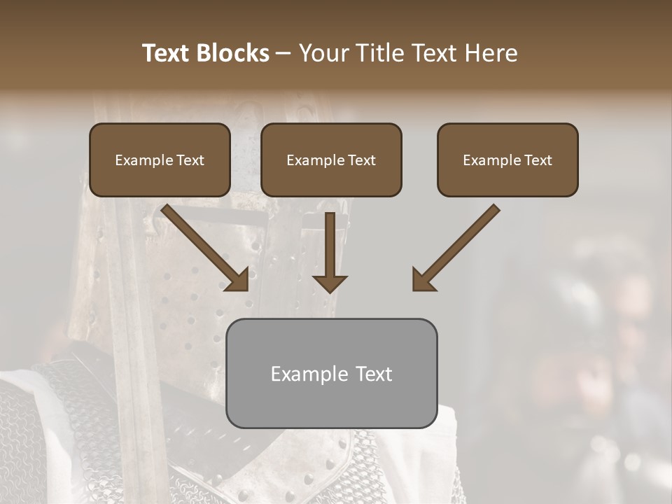 Battle Malta Armor PowerPoint Template
