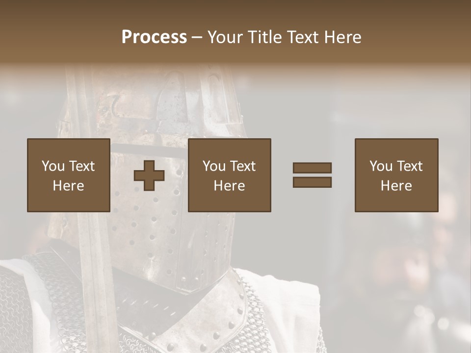 Battle Malta Armor PowerPoint Template