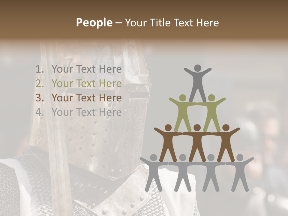 Battle Malta Armor PowerPoint Template