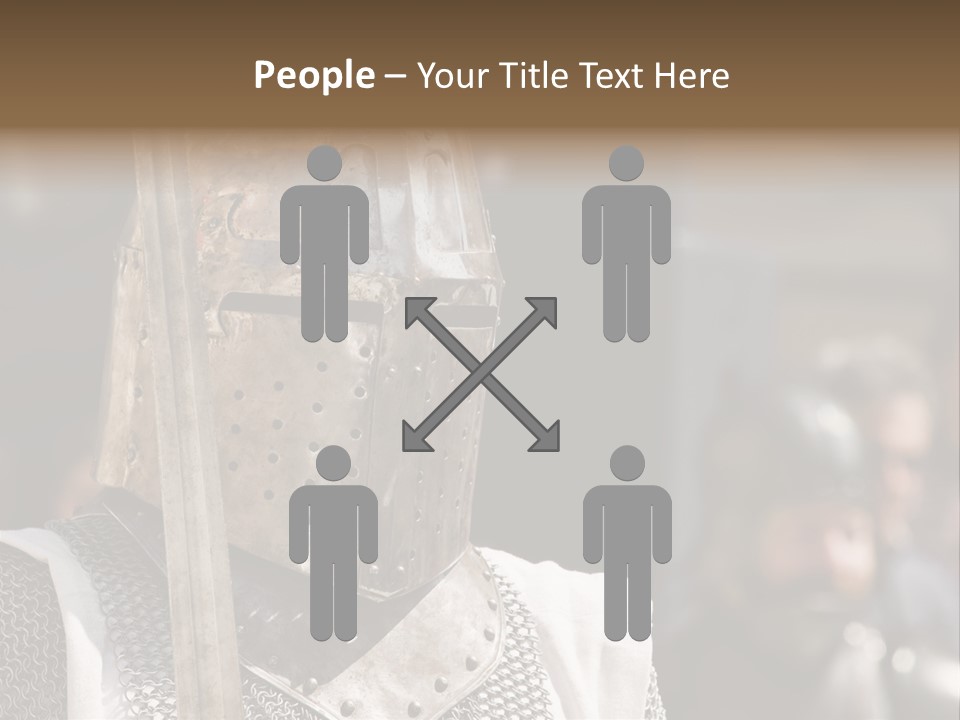 Battle Malta Armor PowerPoint Template