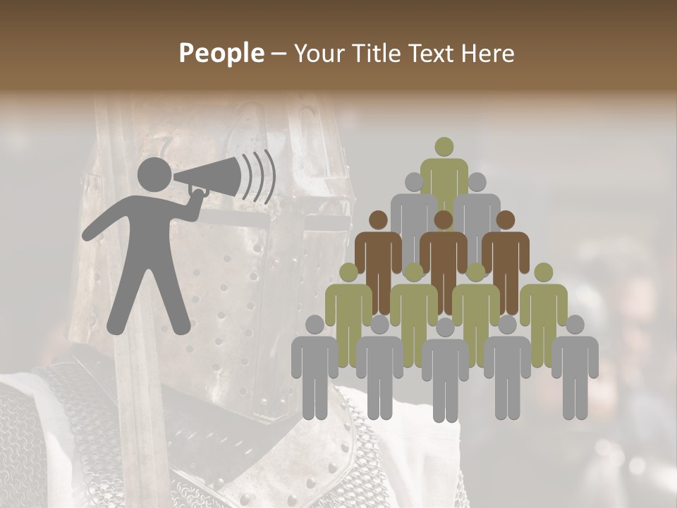 Battle Malta Armor PowerPoint Template