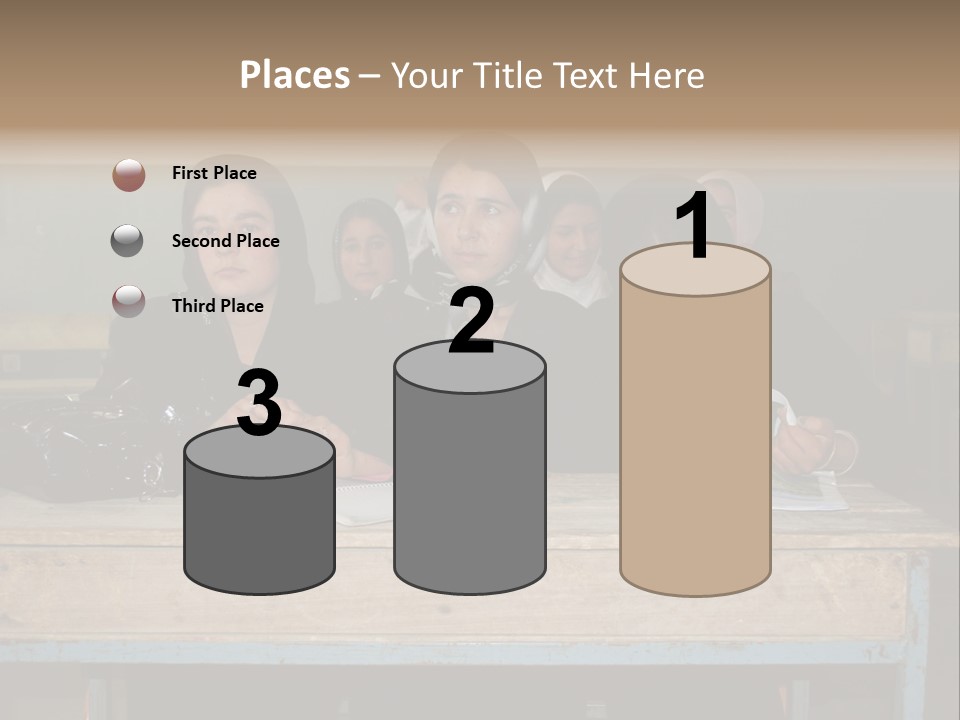 School Dress Afghanistan Literate Afghanistan Secondary School For Girls PowerPoint Template