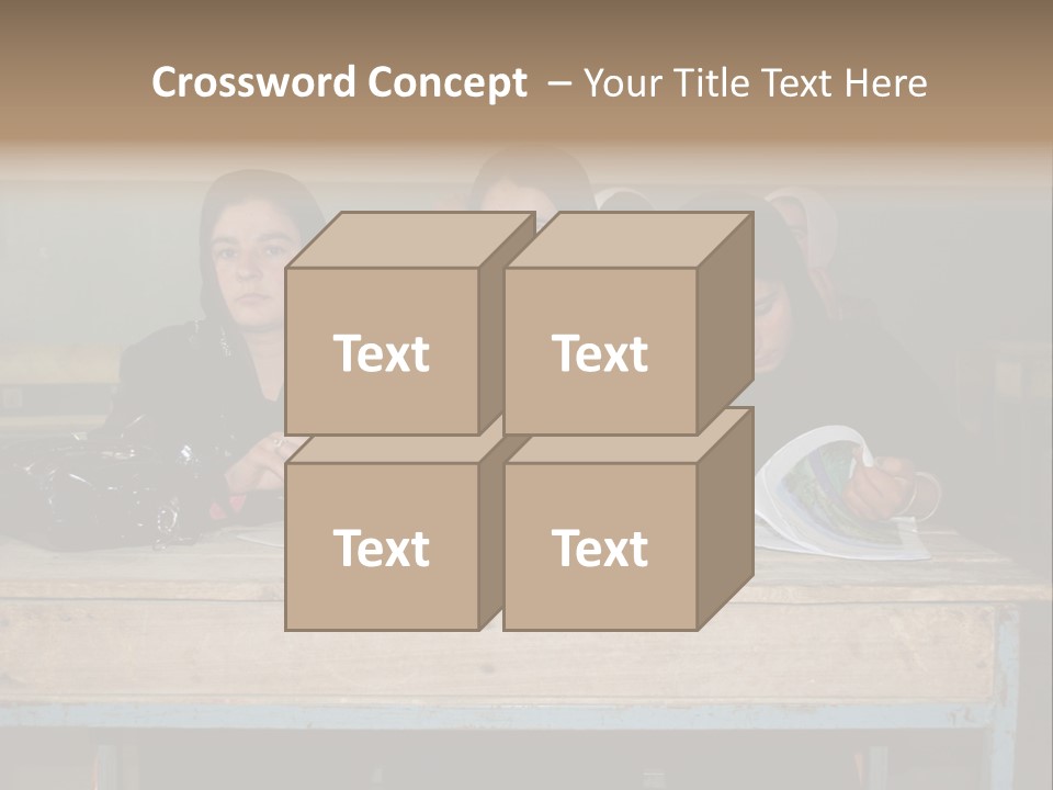 School Dress Afghanistan Literate Afghanistan Secondary School For Girls PowerPoint Template