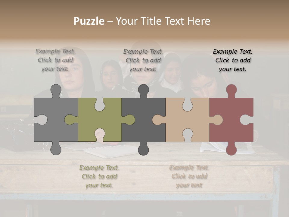 School Dress Afghanistan Literate Afghanistan Secondary School For Girls PowerPoint Template