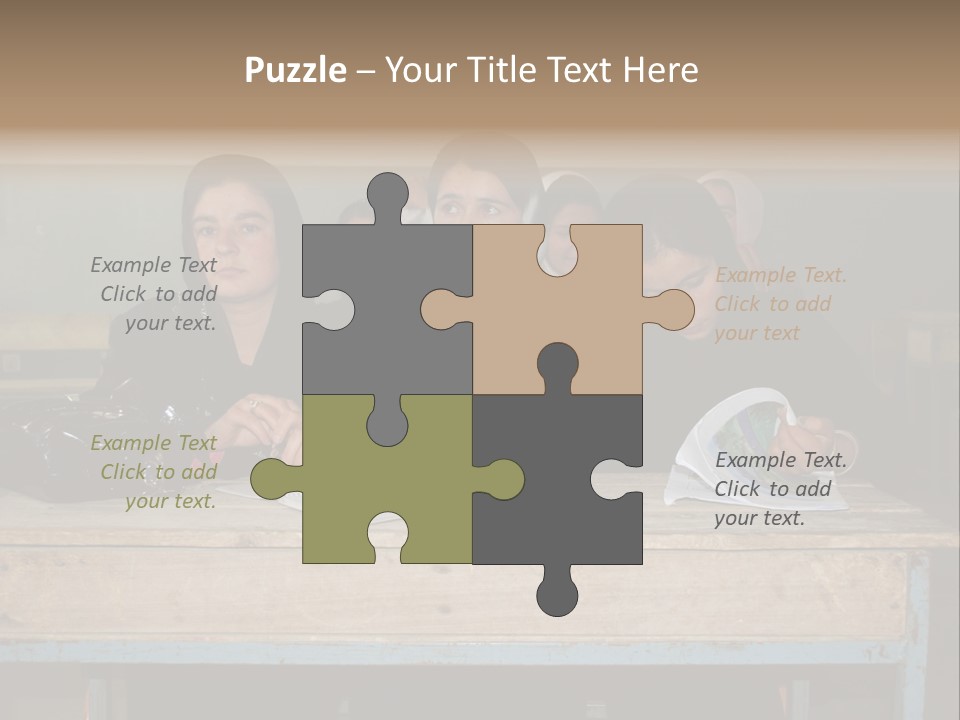 School Dress Afghanistan Literate Afghanistan Secondary School For Girls PowerPoint Template