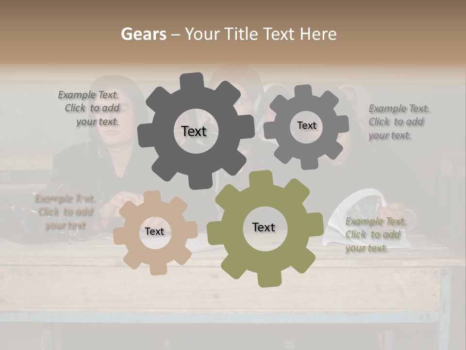 School Dress Afghanistan Literate Afghanistan Secondary School For Girls PowerPoint Template