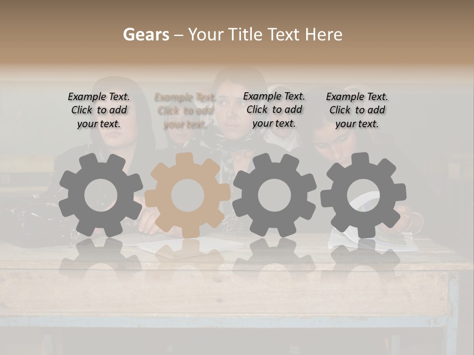 School Dress Afghanistan Literate Afghanistan Secondary School For Girls PowerPoint Template