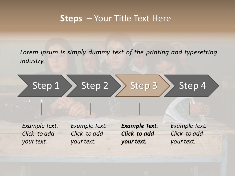 School Dress Afghanistan Literate Afghanistan Secondary School For Girls PowerPoint Template