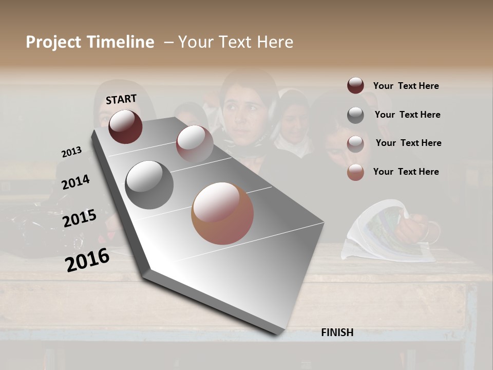 School Dress Afghanistan Literate Afghanistan Secondary School For Girls PowerPoint Template